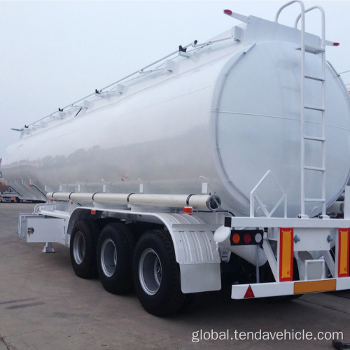 Fuel Tanker Trailer Truck Trailer Aluminum Fuel Tanker Trailer 40000-50000Litres Supplier